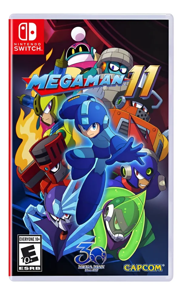 Megaman 11 Nintendo Switch Físico
