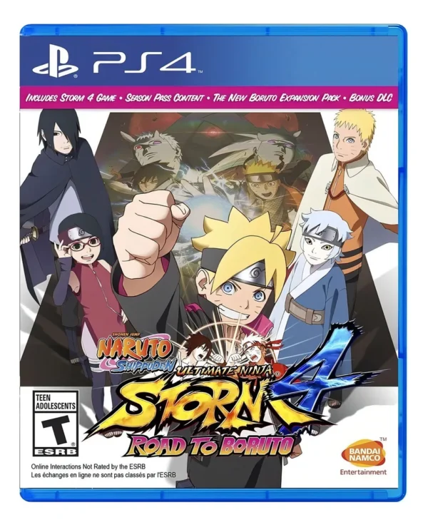 Naruto Shippuden: Ultimate Ninja Storm 4 Road to Boruto Standard Edition Ps4 Físico