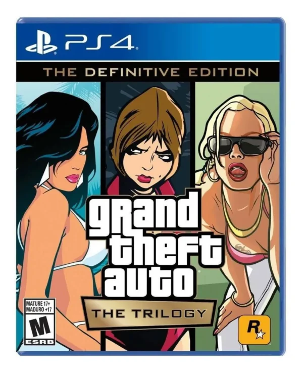 Grand Theft Auto: The Trilogy Definitive Edition Ps4 Fisico